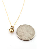 Acorn Charm- Dainty 14k Gold Filled Jewelry
