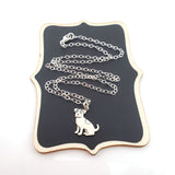 Jack Russell Dog 925 Sterling Silver Necklace