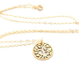 Tree of Life Gold Filled Necklace