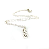 Pineapple Charm Necklace - Sterling Silver Jewelry