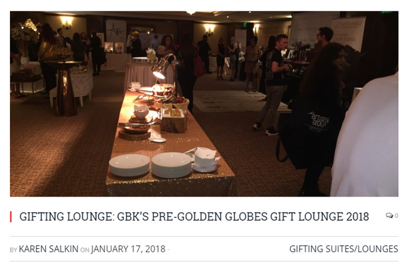 It's Not About Me.tv Blog Feature- GBK Pre-Golden Globes Gift Lounge