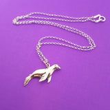 Sea Lion Charm Sterling Silver Necklace