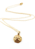 Sand Dollar Charm 14k Gold Fill Necklace