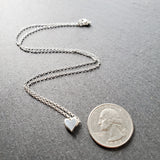 Heart Slide Necklace - Sterling Silver Jewelry