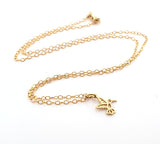 Hummingbird 14k Gold Filled Necklace