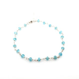 Aquamarine Gemstone Layering Bracelet