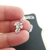 Acorn Oak Leaf 925 Sterling Silver Necklace