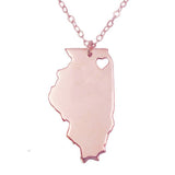 Illinois State Necklace