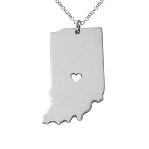 Indiana State Necklace
