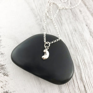 Little Bean Necklace - Sterling Silver - Friendship Necklace - Gift for Her