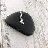 Little Bean Necklace - Sterling Silver - Friendship Necklace - Gift for Her