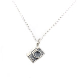 Camera Photographer Necklace - Sterling Silver - Friendship Necklace - Gift for Her