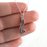 Octopus Tentacle Necklace - Sterling Silver - Friendship Necklace - Gift for Her