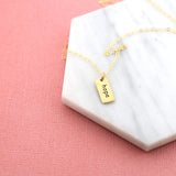 Hope Necklace - 14k Gold Fill - Simple Jewelry - Gift For Her
