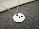 Sagittarius Constellation Sterling Silver Necklace