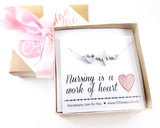 Nursing is a Work of Heart Necklace