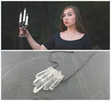 Quartz Dagger Necklace - As Seen on The Vampire Diaries Necklace